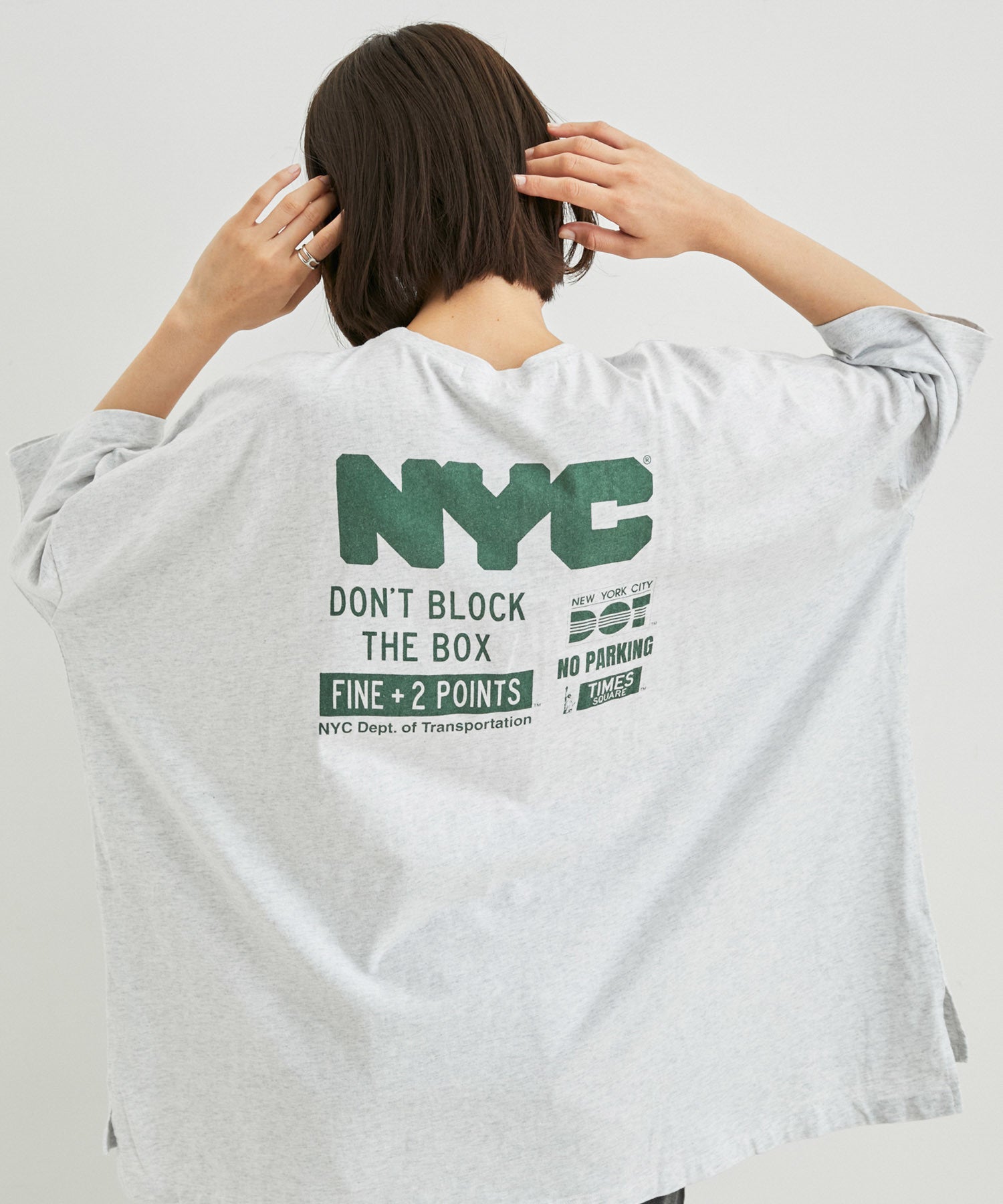 GOOD ROCK SPEED】NYC 5分袖Tシャツ ｜ ROPE'（ロペ） | ブランド公式