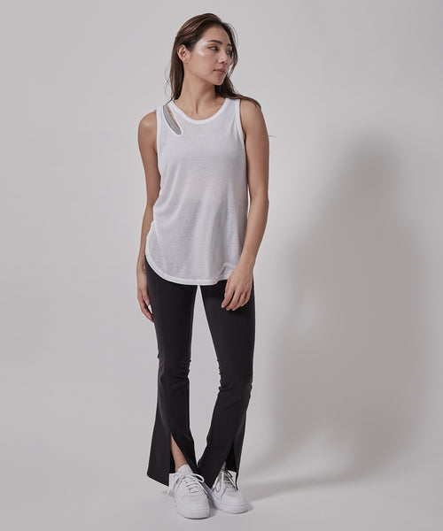 NERGY / 【alo】Ribbed Peak Tank リブピークタンク (トップス / チューブトップ) 通販｜J'aDoRe JUN  ONLINE