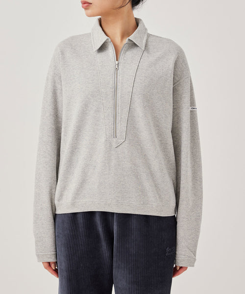 Dolman Half-Zip Sweatshirt