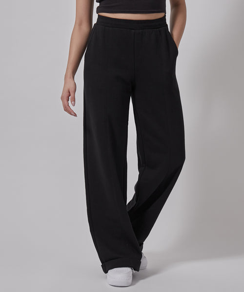 High-Waist Elevation Trouser - Black