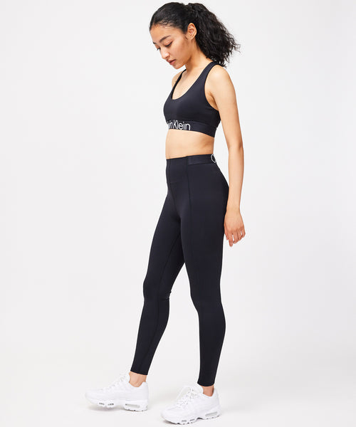 ナージー/NERGY JAPAN/【Calvin KLEIN Sport】ロゴプリント7/8スポーツレギンス/レギンス/スパッツ/レディース/ピンク系/M