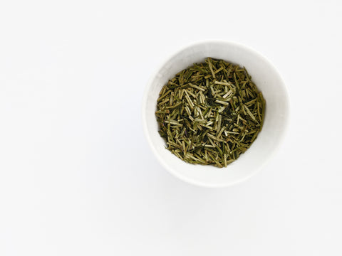 Loose leaf green kukicha 