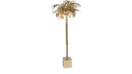 palm tree floor lamp