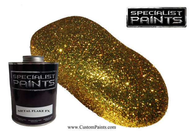 Black Magic 0.015 Holographic Metal Flake - Black Rainbow Color Shift Flake  for Car Paint - Solvent Resistant Glitter - Auto Flake Paint - 2oz 
