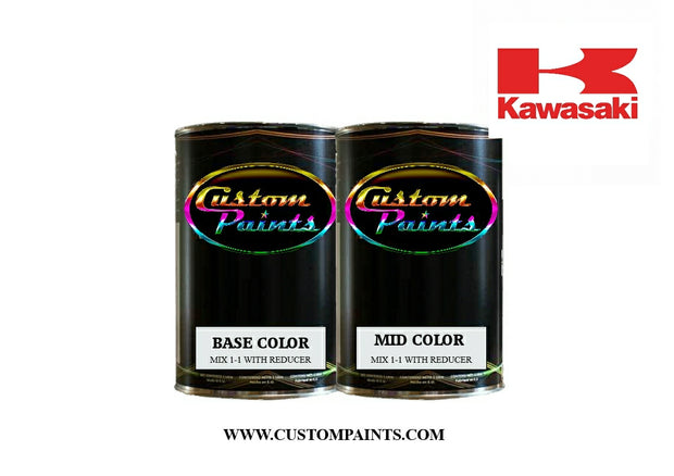 Kawasaki: Luminous Vintage Red - Paint code 31 Custom Paints Inc