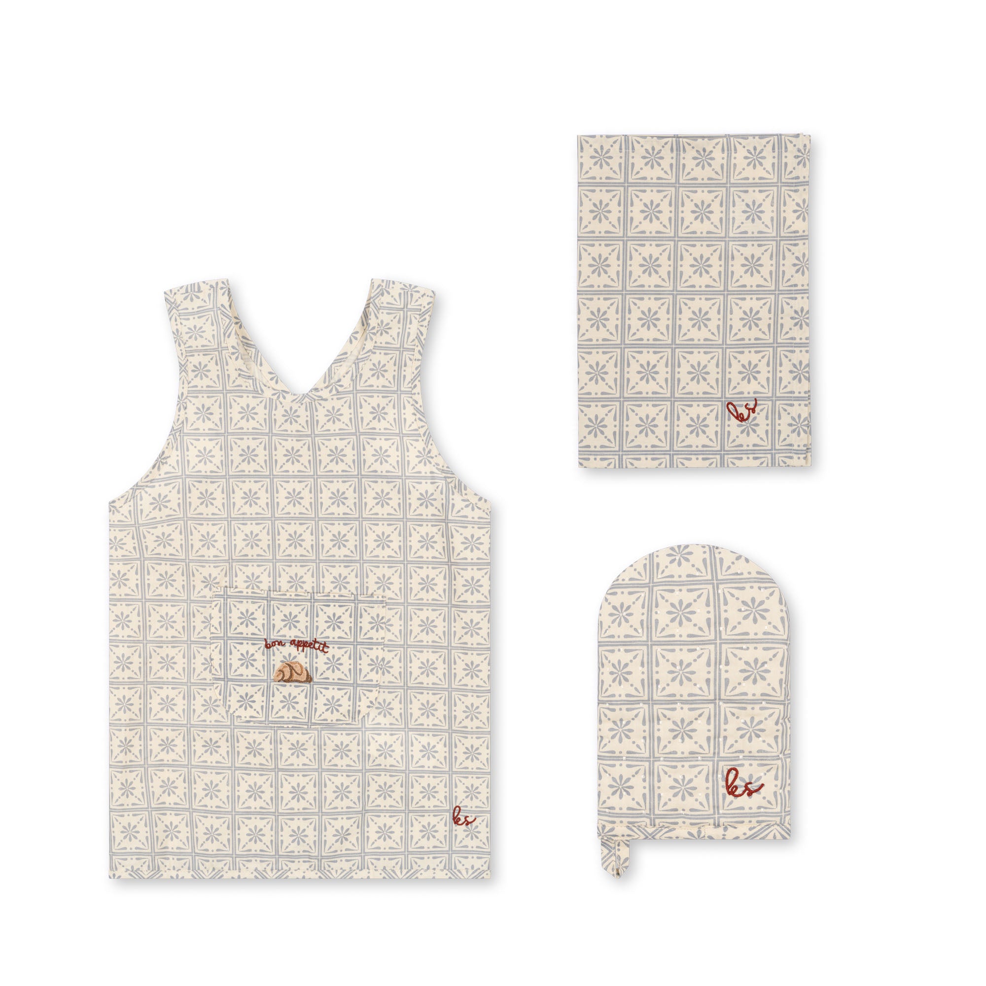 KIDS APRON SET / コンゲススロイド キッズキッチンセット 子供用エプロン