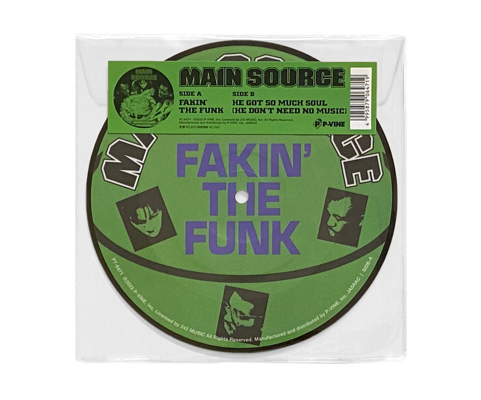 MAIN SOURCE『Looking At The Front Door / Snake Eyes』7inch