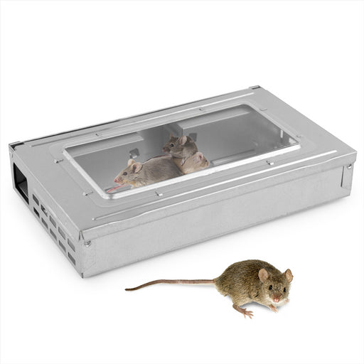 Mastertrap Reusable Metal Mouse Traps Twin Pack