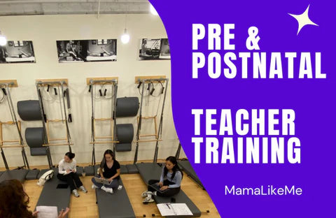 Students studying Pre & Postnatal teacher training with Keren Feingold