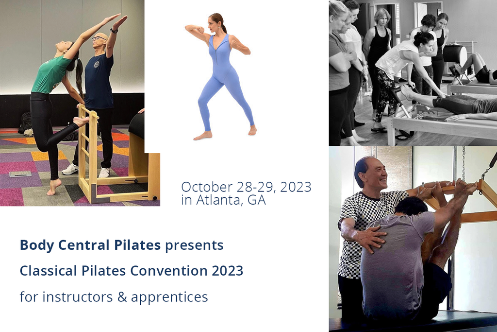 body central pilates convention 2023 banner