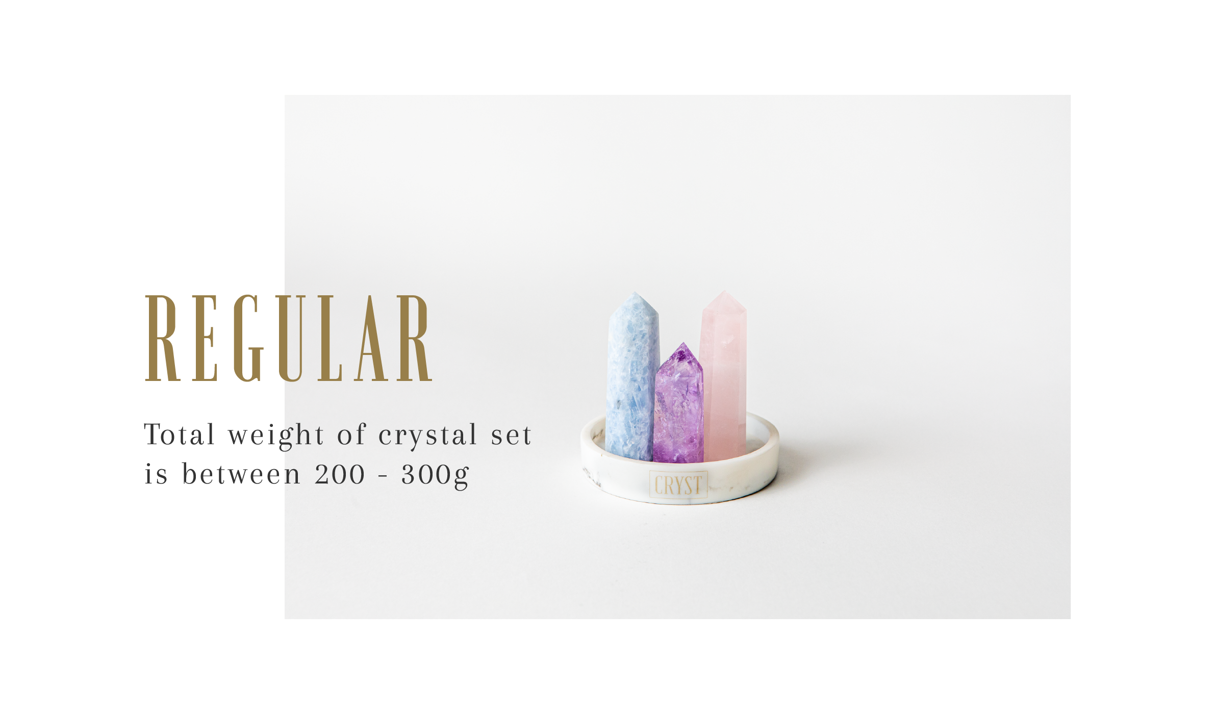 regular crystals