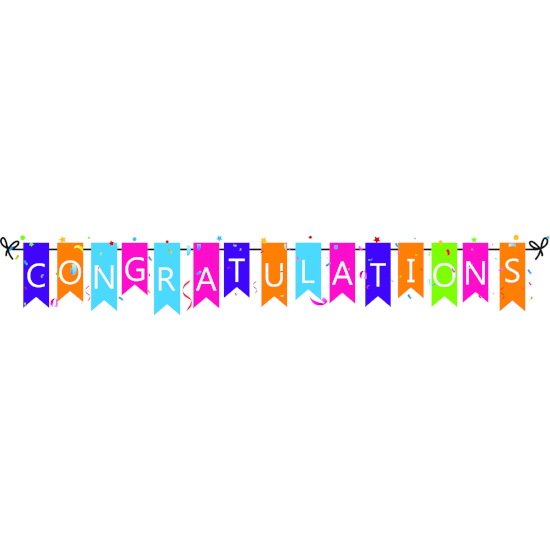 graduation word for congratulations Cling Congratulations Graduation  Decoration  Window Party