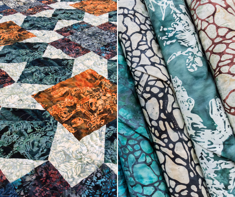 Karen Gibbs Designed Dinosaurus Fabric Line