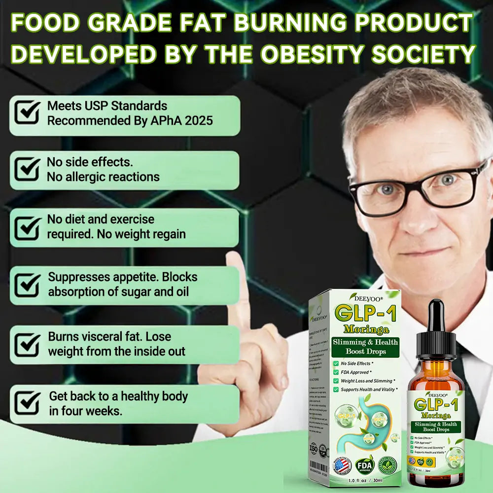 DEEVOO® 𝐆𝐋𝐏-𝟏 𝐌𝐨𝐫𝐢𝐧𝐠𝐚 𝐒𝐥𝐢𝐦𝐦𝐢𝐧𝐠 & 𝐇𝐞𝐚𝐥𝐭𝐡 𝐁𝐨𝐨𝐬𝐭 𝐃𝐫𝐨𝐩𝐬