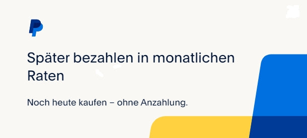 PayPal-Ratenzahlung