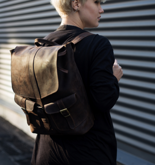 Shop Handmade Leather Backpacks