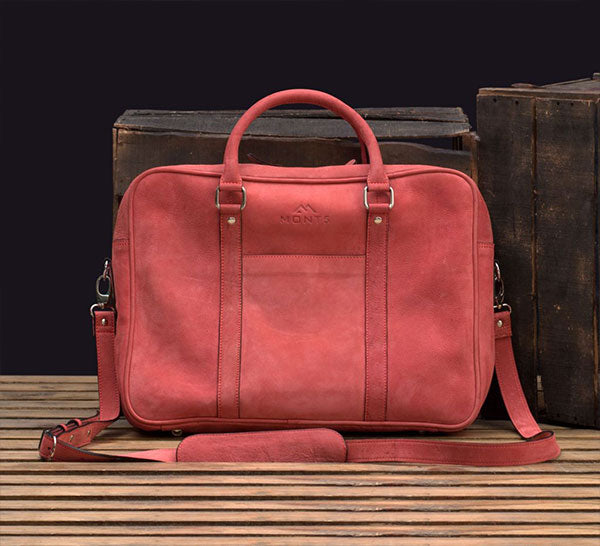 Crossbody Pink Leather Shoulder Bag