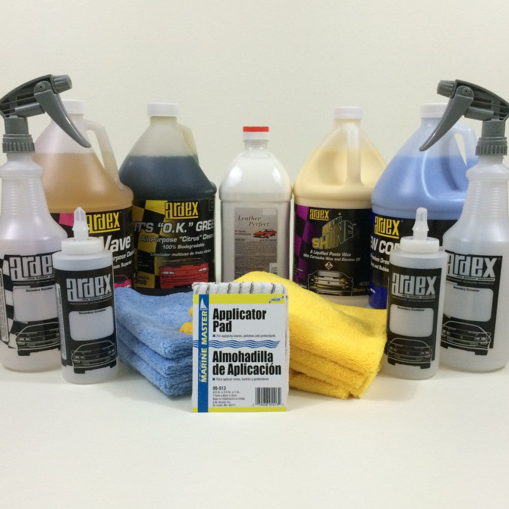 Boat Detailing Kit 32oz For Mid Size Boats And RVs