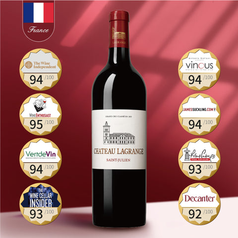 CHATEAU LAGRANGE，SAINT-JULIEN，GRAND CRU CLASSE 3EME 2015 |iEverydaywine -5