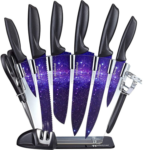 Cosmos Kitchen Knife Set in Gift Box - Color Chef Knives - Cooking Gif -  Jolinne