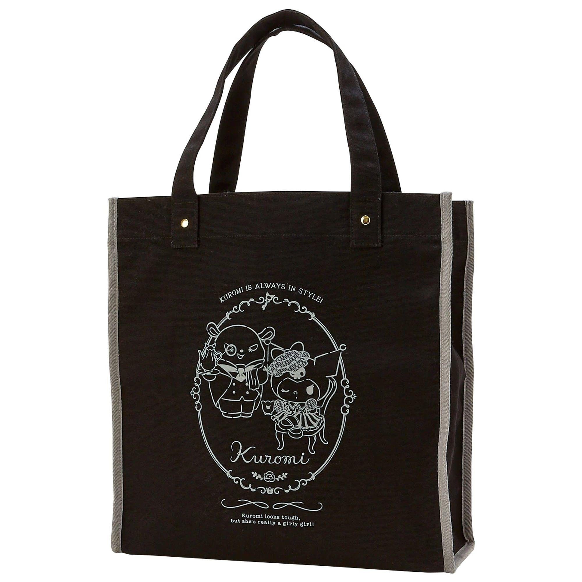Insulated Lunch Tote - Kuromi SK-SR-1529 - Matcha Time Gift Shop