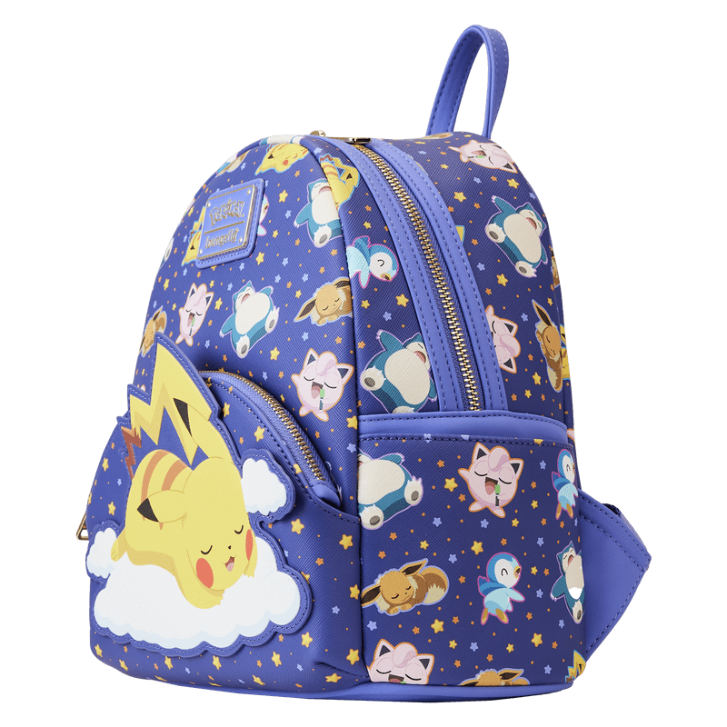 Loungefly Pokemon Bulbasaur Evolutions Triple Pocket Mini Backpack