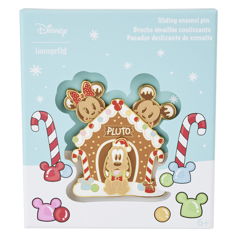 Loungefly Disney Mickey & Friends Gingerbread House Zip Around