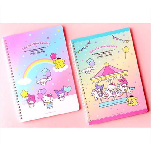 Bundle] Sanrio Characters PP Cover Notebook (Set of 4) – Lil