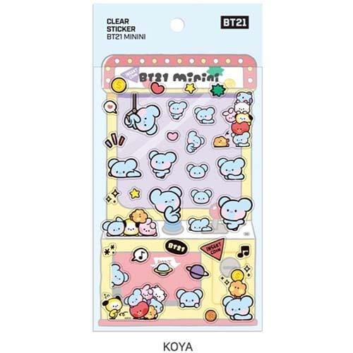 Beecrazee BT21 Assorted Masking Tape Stickers