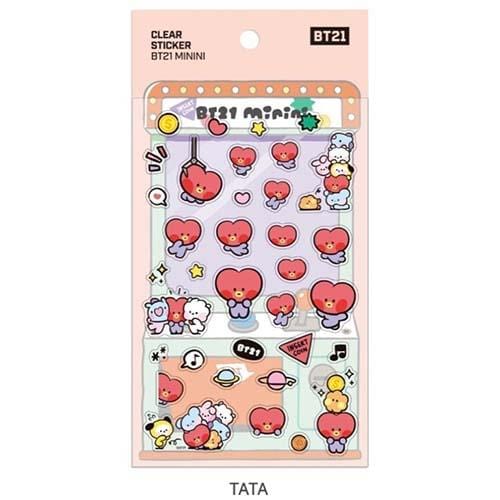 Beecrazee BT21 Assorted Masking Tape Stickers