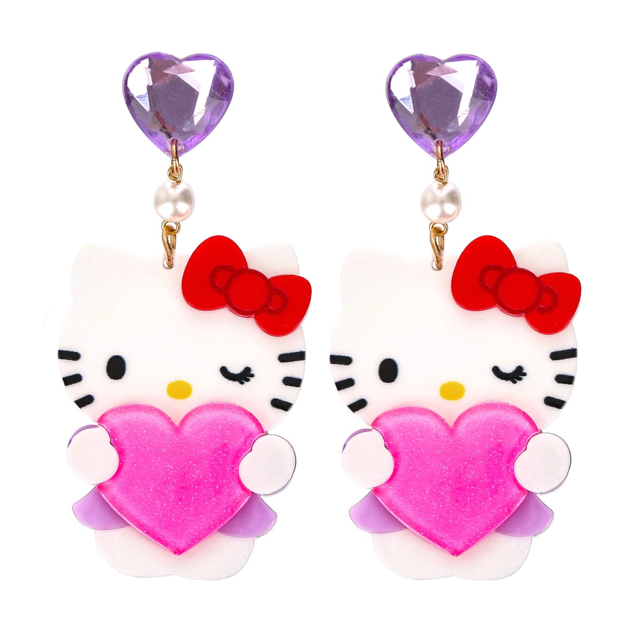 Bioworld Sanrio Hello Kitty and Friends 12-Pack Earring Set