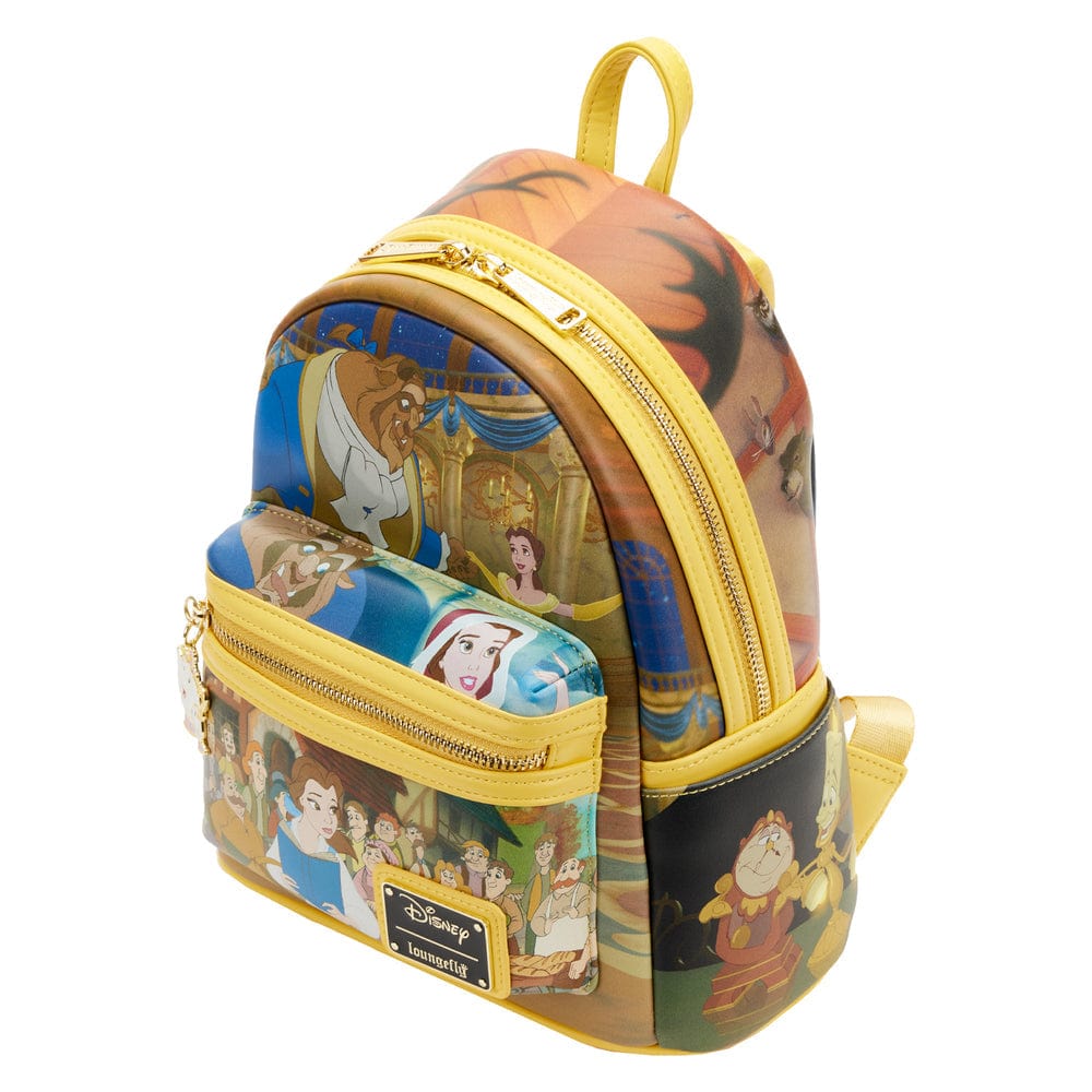 
            
                Load image into Gallery viewer, Loungefly Loungefly Disney Beauty and the Beast Princess Scenes Mini Backpack Kawaii Gifts 671803426290
            
        
