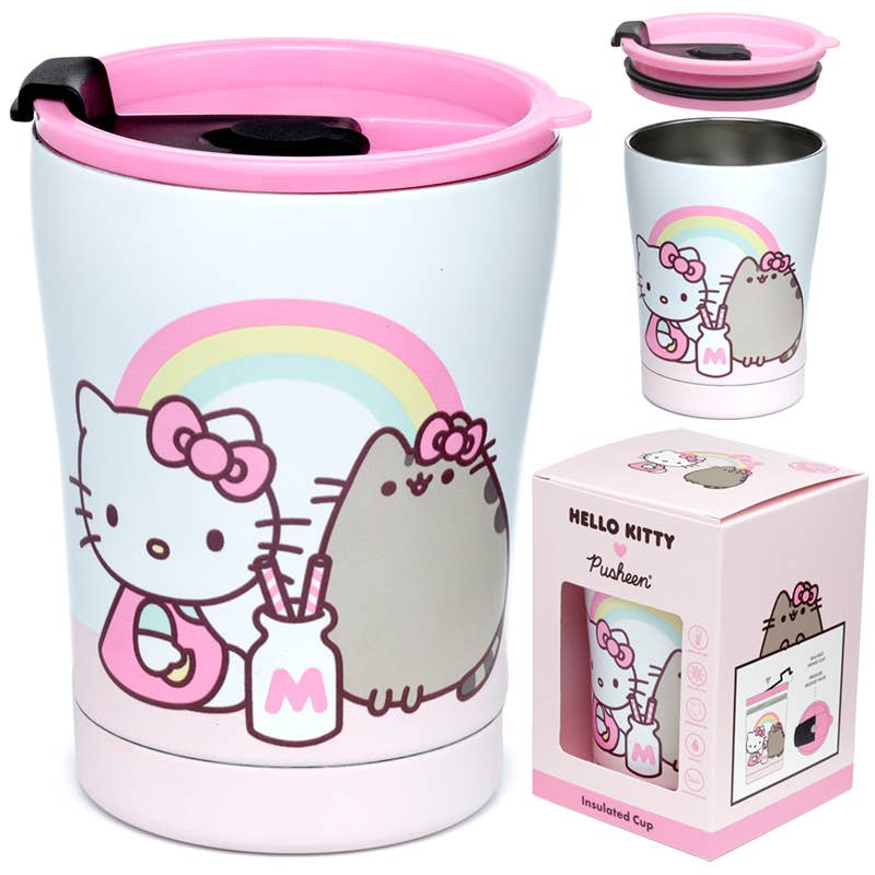 Kawaii Sanrio Thermos Cup with LED Temperature Display