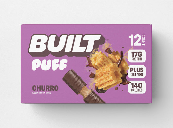 Built Puff Bar - Box of 12 - Churro