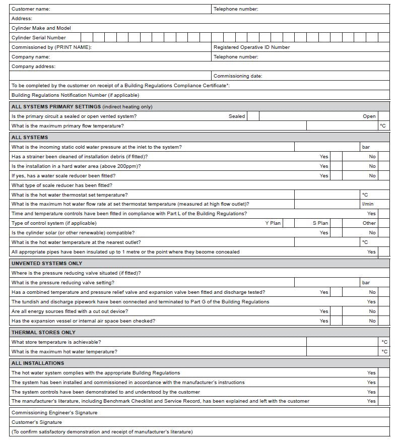 Gledhill- Boilermate- BP- Design- Installation -and -Servicing -Instructions-21