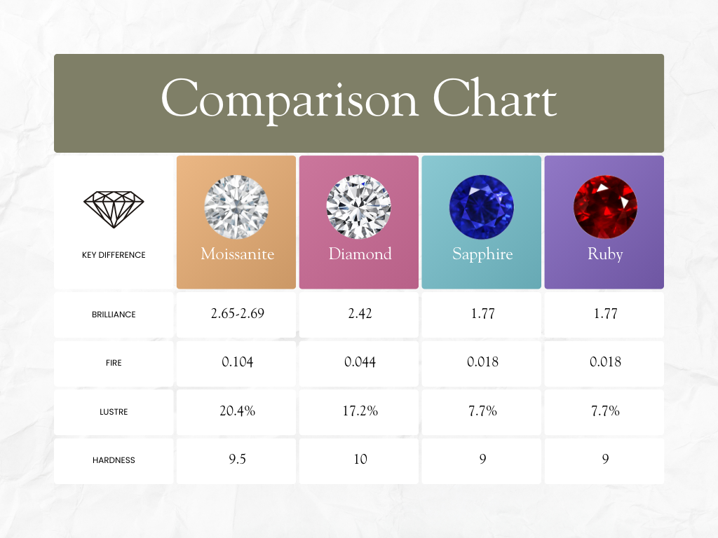 Moissanite rings