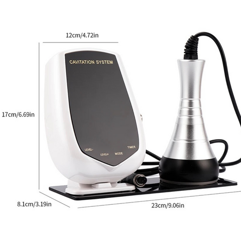 Dimensions of 40k Mini Fat Blasting Lipo Cavitation Machine