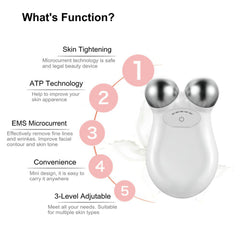 Funciones del dispositivo tonificador facial mini