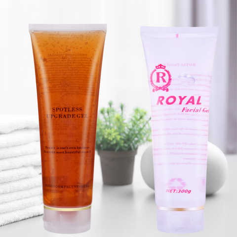 One Tube of Body Slimming Conductive Gel and One Tube of Royal Conductive Gel for Face