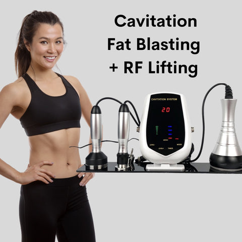 Cavitation Fat Blasting + Plus RF Skin Lifting, Slim Beautiful Woman’s Body