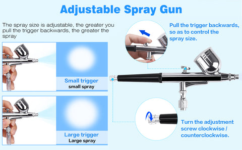 Features of Adjustable Spray Gun of Diamond Microdermabrasion Machine