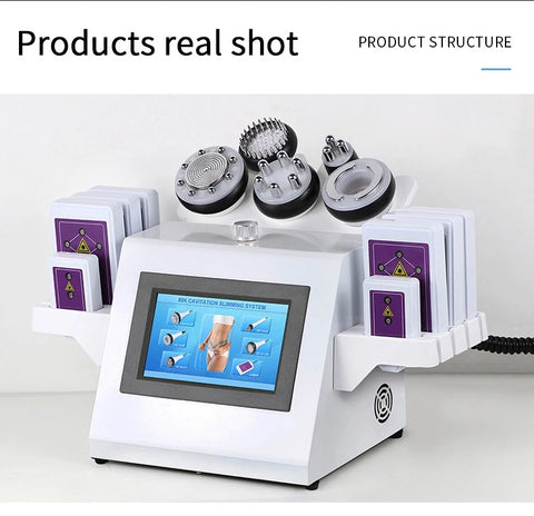 Product real shot of 80k Lipo Laser Cavitation Machine