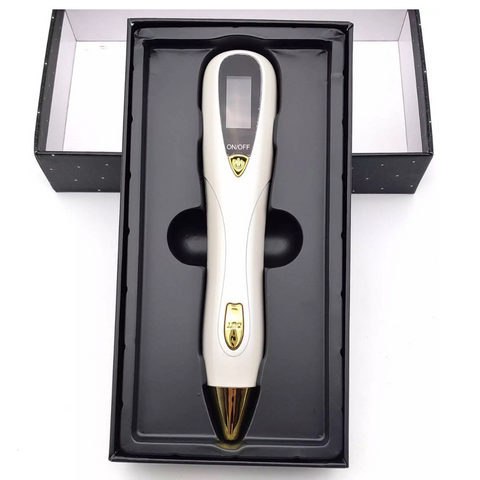 Skin tag removal pen in storage case box