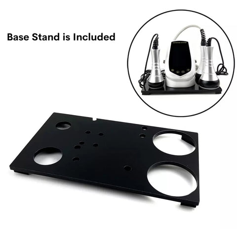 Black Base Stand is Included, Cavitation RF Vacuum Therapy Machine