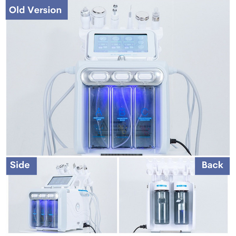 Old version if Hydrafacial Machine, Front back and side