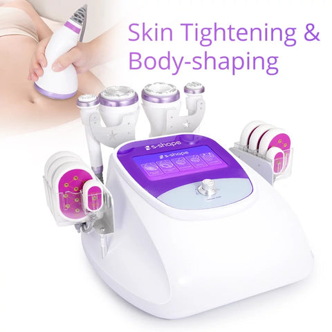 Skin Tightening and Body Shaping of S Shape Cavitation Machine