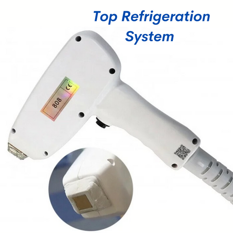 Top  refrigeration system of Laser Diode Hair Removal Machine