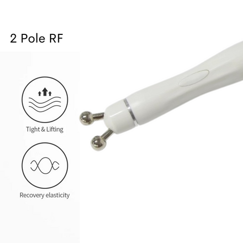 2 Pole (Bi Polar) RF (Radio Frequency) Probe for Hydrafacial Machine