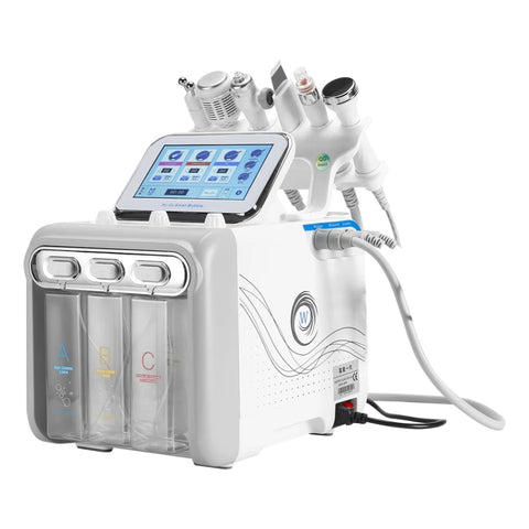 Machine d'hydro-dermabrasion hydra-faciale professionnelle 6 en 1