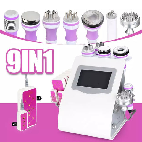 9 in q Unoisetion Cavitation Machine, Laser Pads and Probes
